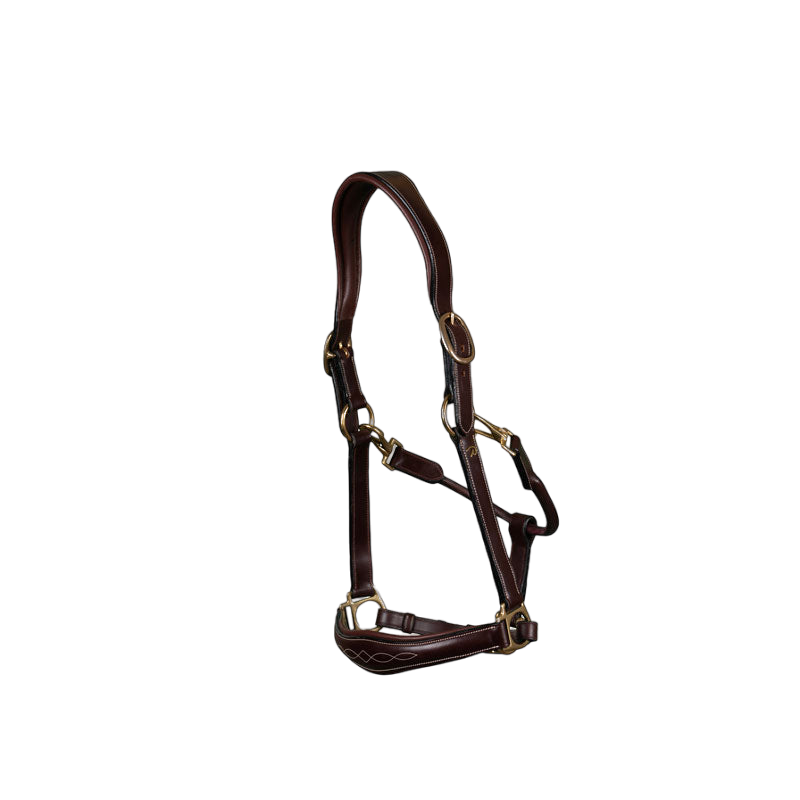 Dyon - Leren halster D Collection bruin | - Ohlala