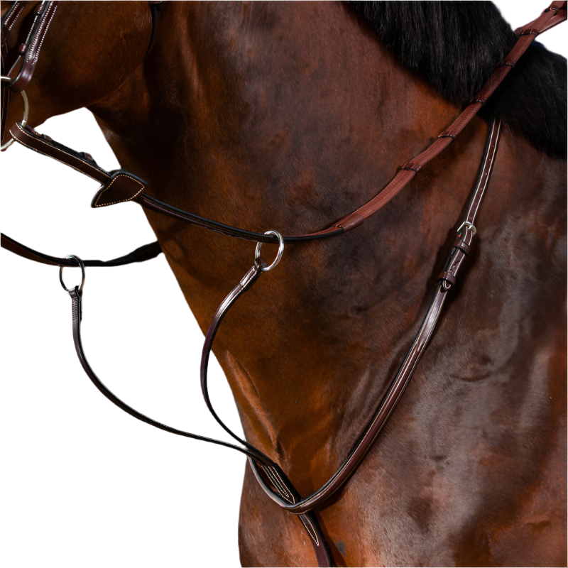 Dyon - Martingala ad anelli US Collection marrone | - Ohlala