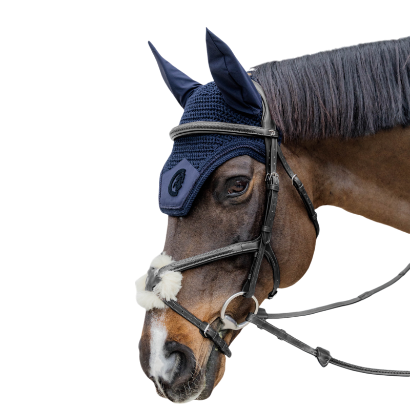 Dyon - Black Braided Cross Noseband Bridle | - Ohlala