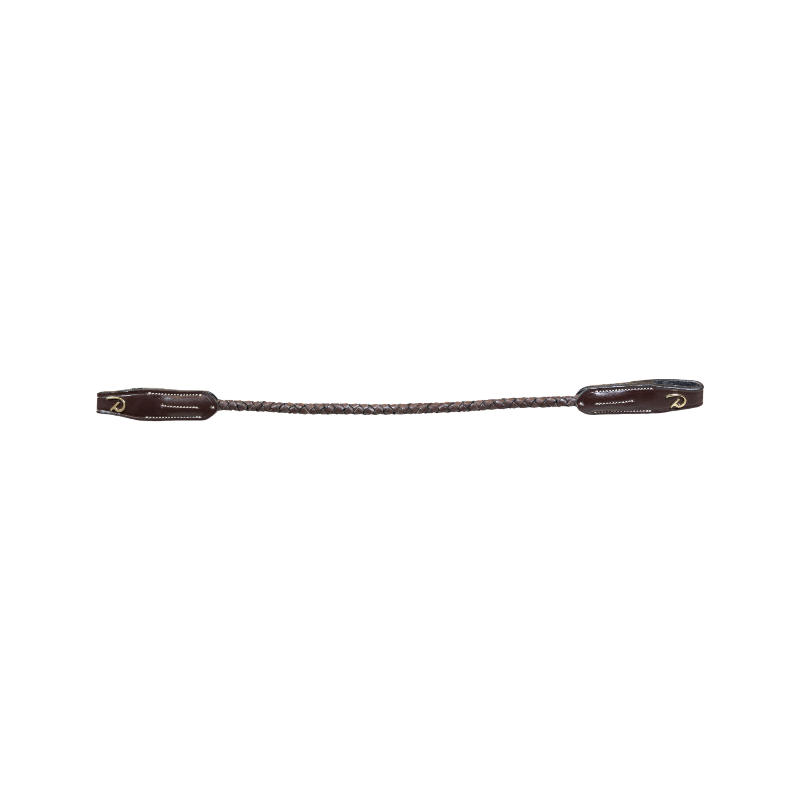 Dyon - Round braided browband D Collection brown | - Ohlala