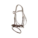 Dyon - Anatomic noseband with chain D Collection brown | - Ohlala