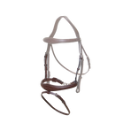 Dyon - Anatomic Chain Noseband New English Collection Brown | - Ohlala