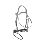 Dyon - Flash noseband with chain D Collection black | - Ohlala