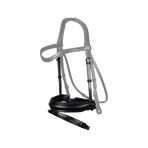 Dyon - Matte Pull-back Flash Noseband New English Collection Black | - Ohlala