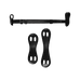 Dyon - Noseband 1/2 2 removable attachments New English Collection black | - Ohlala