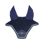 Dyon - Diamond Navy Horse Ear Bonnet | - Ohlala