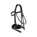 Dyon - Wide patent combination noseband bridle Working By Dyon black | - Ohlala