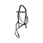 Dyon - Cross noseband bridle New English Collection black | - Ohlala