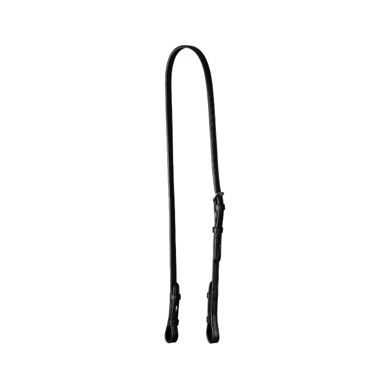 Dyon - Adjustable cheekpieces for double bridle New English Collection black | - Ohlala