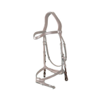 Dyon - Cheekpieces for single-branch headstall New English Collection brown | - Ohlala