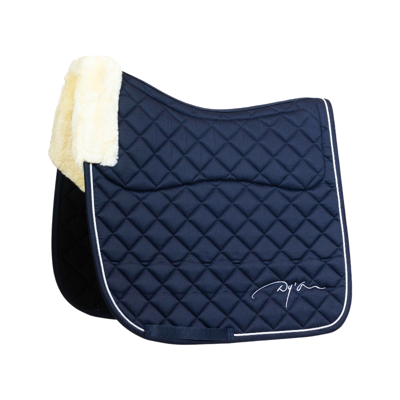 Dyon - Skin Friendly Dressage Saddle Pad navy | - Ohlala