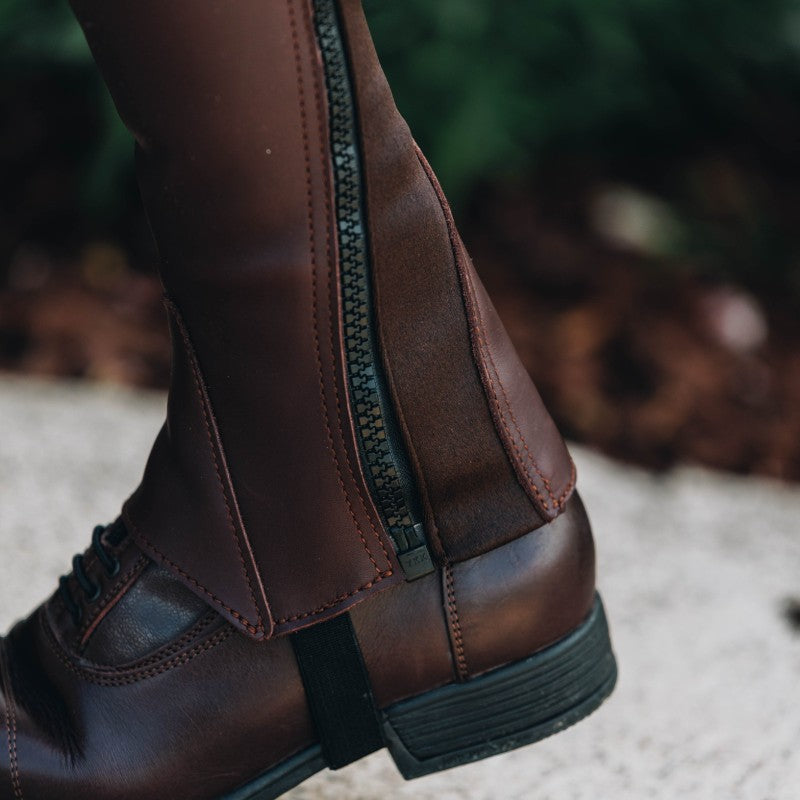 Mini-chaps Classic Confort brun | - Ohlala