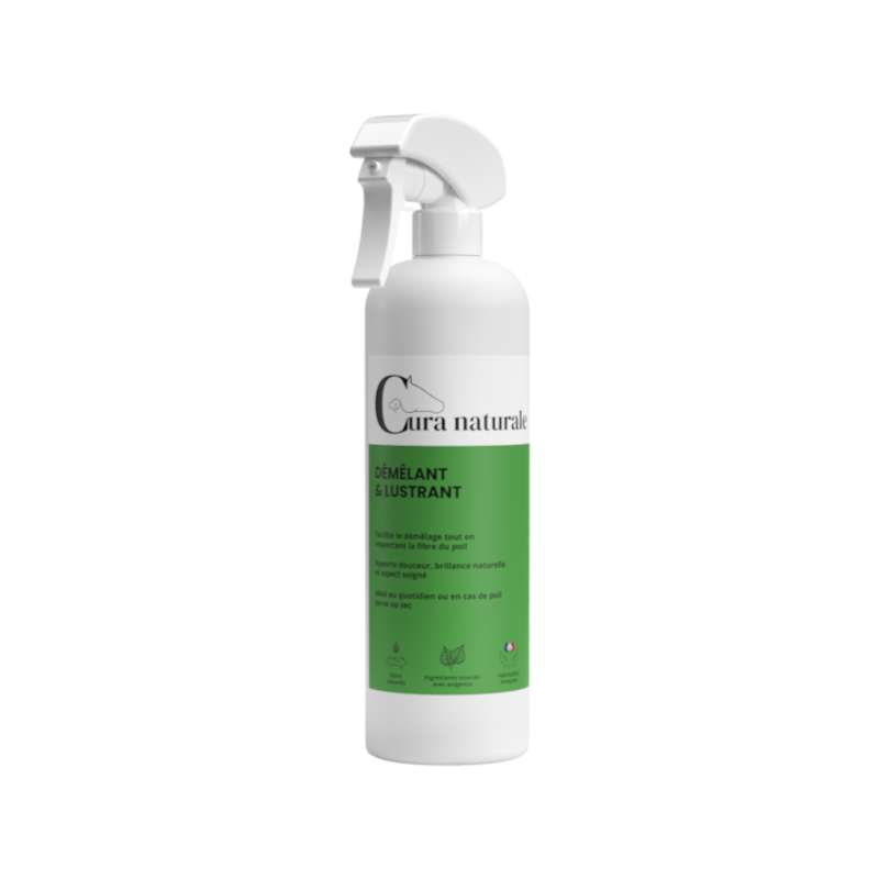 Cura Naturale - Ricarica districante e lucidante senza profumo per cavalli