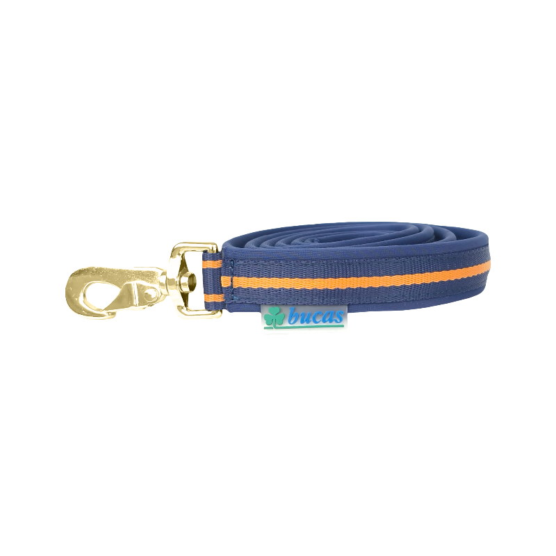 Bucas - Dublin Lead Rope Navy/Orange