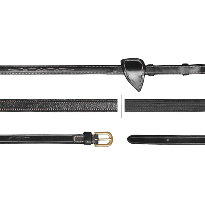 Dyon - Riendas Hunter 1/2 D Collection negro | - Ohlala