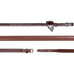 Dyon - Rênes caoutchouc 5/8 US Collection brun | - Ohlala