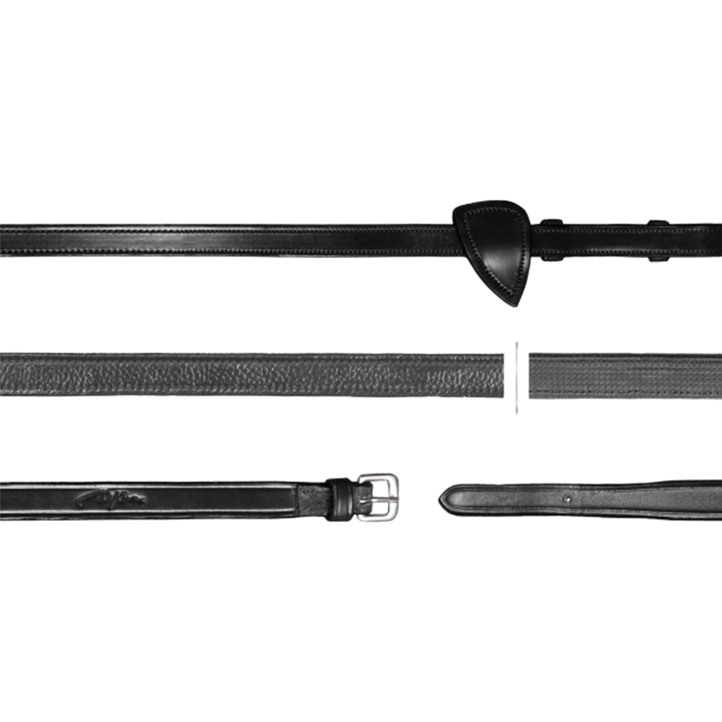 Dyon - Riendas hunter 1/2 New English Collection negro | - Ohlala