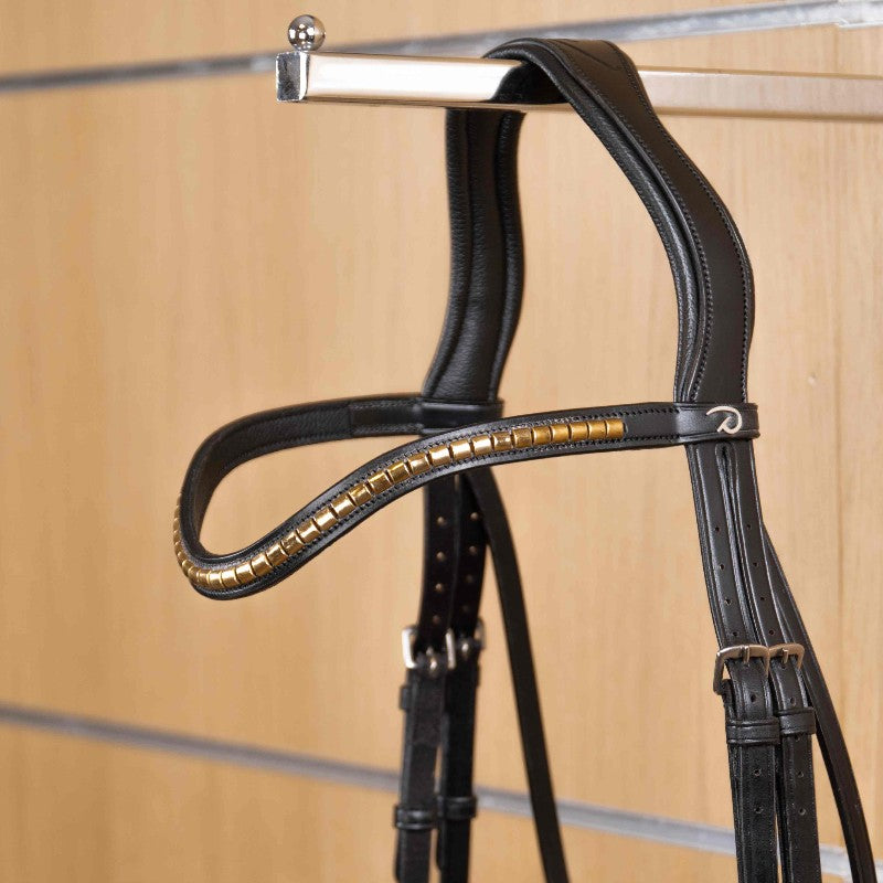 Dyon - Straight browband clincher New English Collection black | - Ohlala