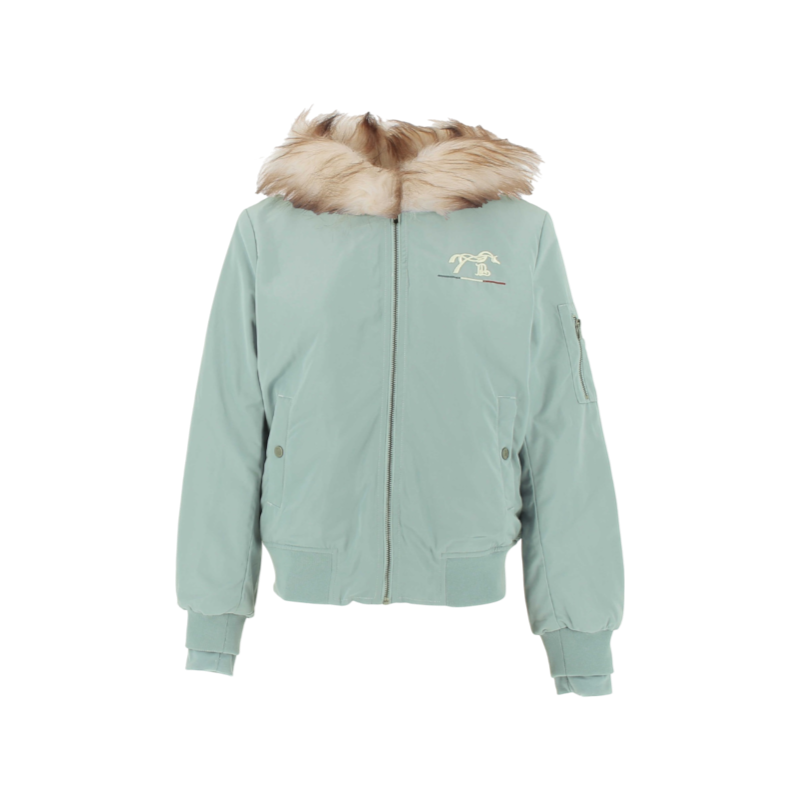 Eden by Pénélope - Bomber con cappuccio bambino Lyon eucalyptus