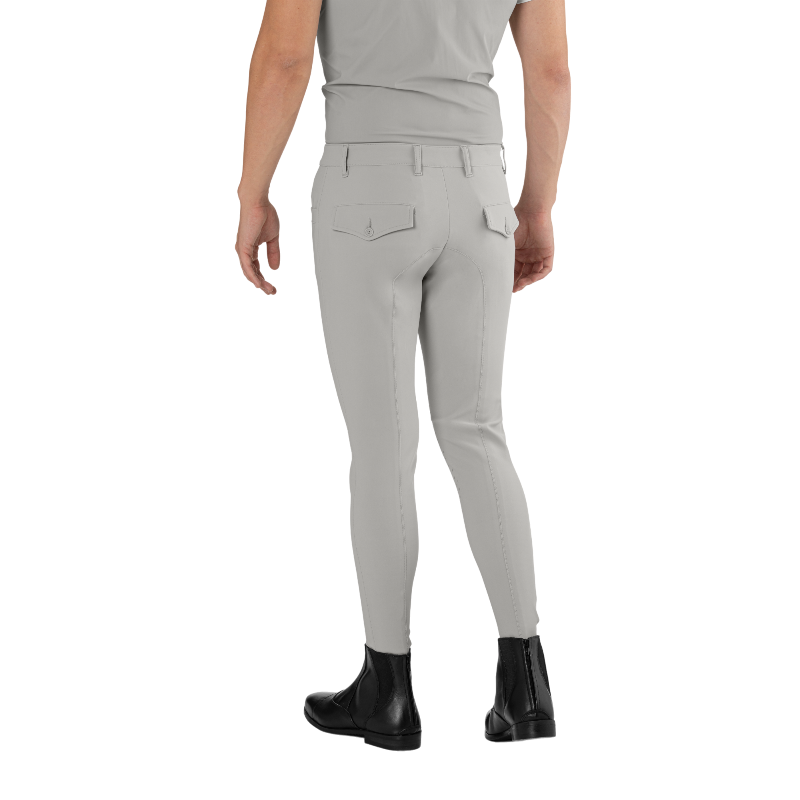 Ego7 - Heren rijbroek Jumping EJ ice gray | - Ohlala