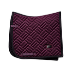 Equestrian Stockholm - Dressage Saddle Pad Modern Purple Night | - Ohlala