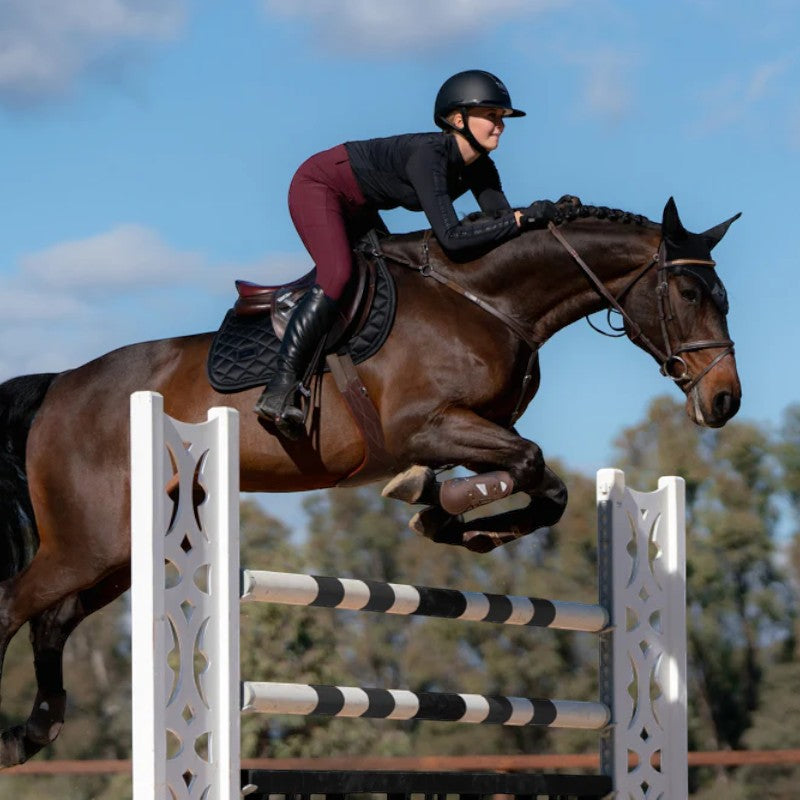 Equestrian Stockholm - Tapis de selle Total Eclipse | - Ohlala