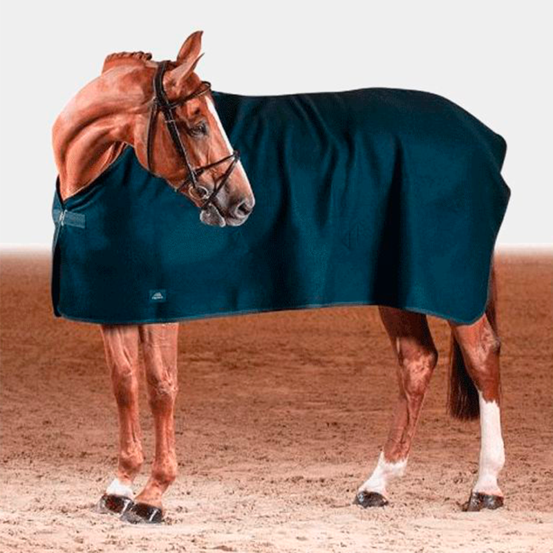 Equiline - Derka spacerowa Wool granatowa 0g | - Ohlala