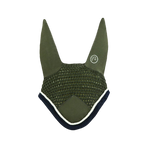 Equithème - Bonnet chasse-mouches Polyfun gris foncé | - Ohlala