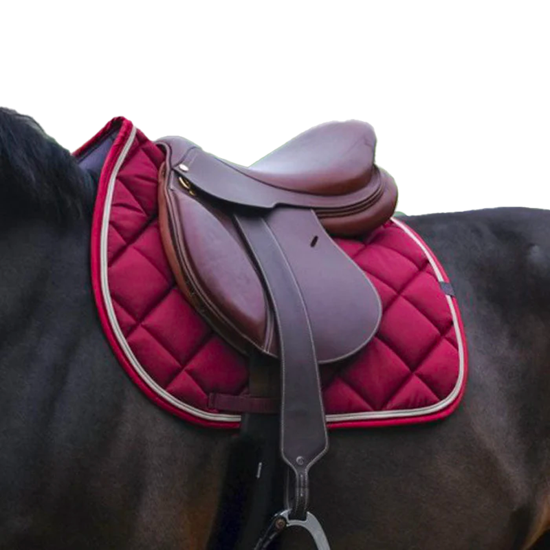 Equithème - Classic zadeldek bordeaux | - Ohlala