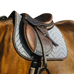Equithème - Tweedytan saddle pad white | - Ohlala