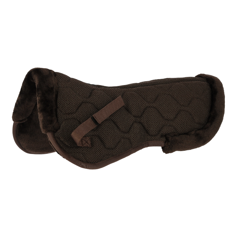 Equithème - Amortisseur Hexa Mesh marron/ marron | - Ohlala