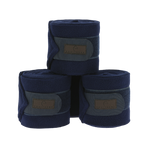 Equithème - 3M Navy Polo Wraps (x4) | - Ohlala