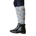 Equithème - Chaussettes d'équitation Argyle gris clair/ ciel | - Ohlala