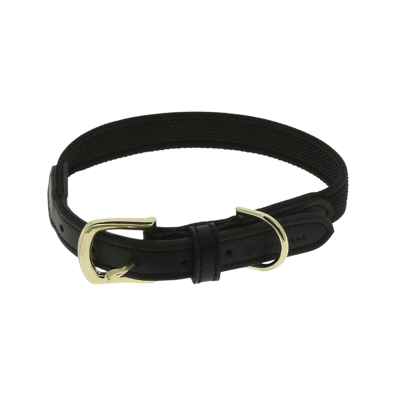 Equithème - Nala black dog collar | - Ohlala