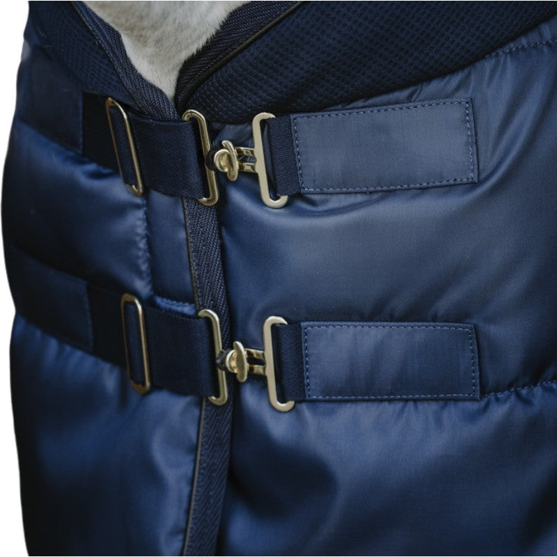 Equithème - Confortech Stable Rug Navy 200g | - Ohlala
