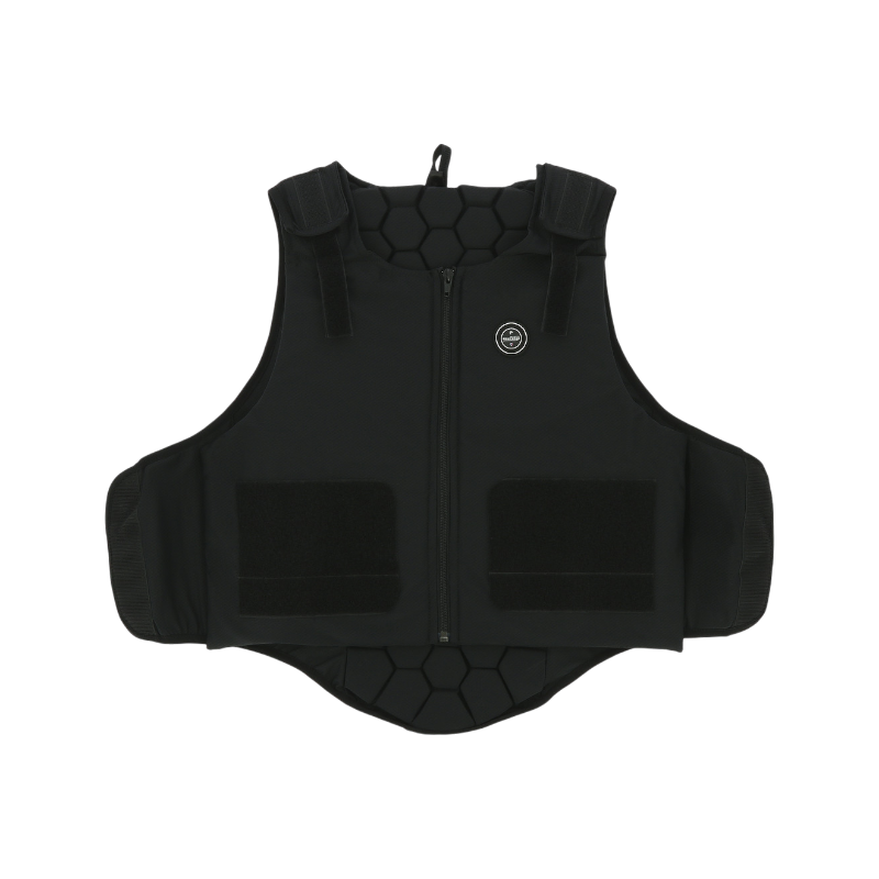 Equithème - Children's Hexaflex Back Protector Black | - Ohlala
