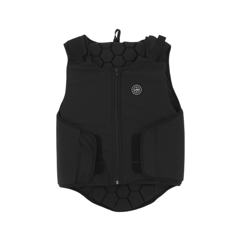 Equithème - Hexaflex children's back protector black | - Ohlala
