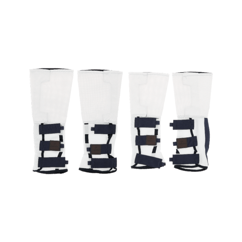 Equithème - Pro Fly Boots White (x4) | - Ohlala