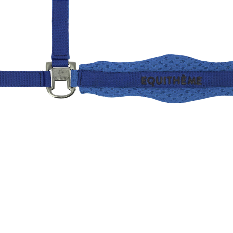 Equithème - Royal Blue 3D Mesh Nylon Halter | - Ohlala