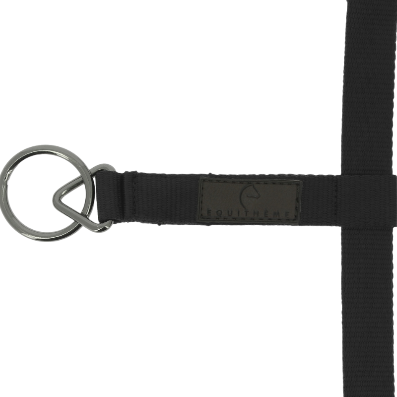 Equithème - Nylon 3D Mesh Halter Black | - Ohlala