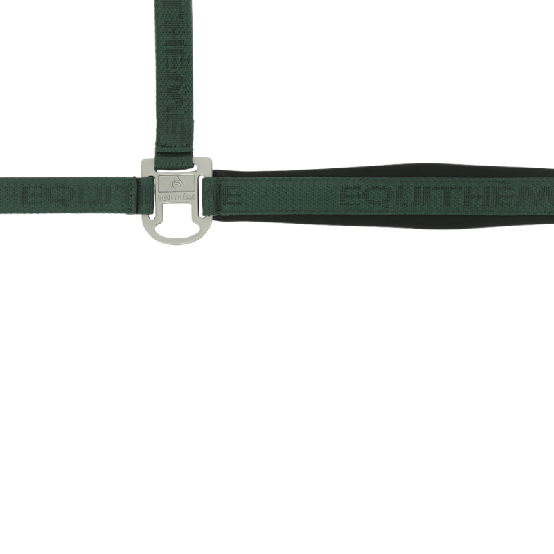 Equithème - Cabezada de Nylon Jacquard verde | - Ohlala