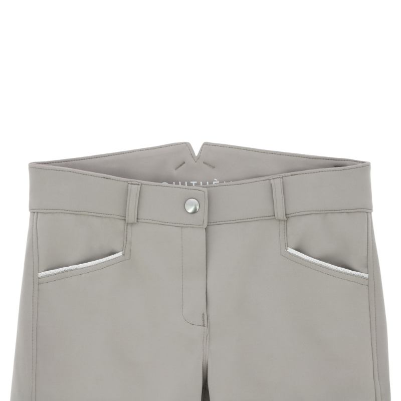 Equithème - Women's riding breeches Claudine taupe | - Ohlala