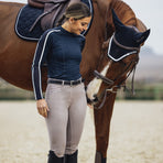 Equithème - Claudine taupe women's riding breeches | - Ohlala