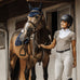 Equithème - Polo manga corta mujer Tokyo taupe | - Ohlala