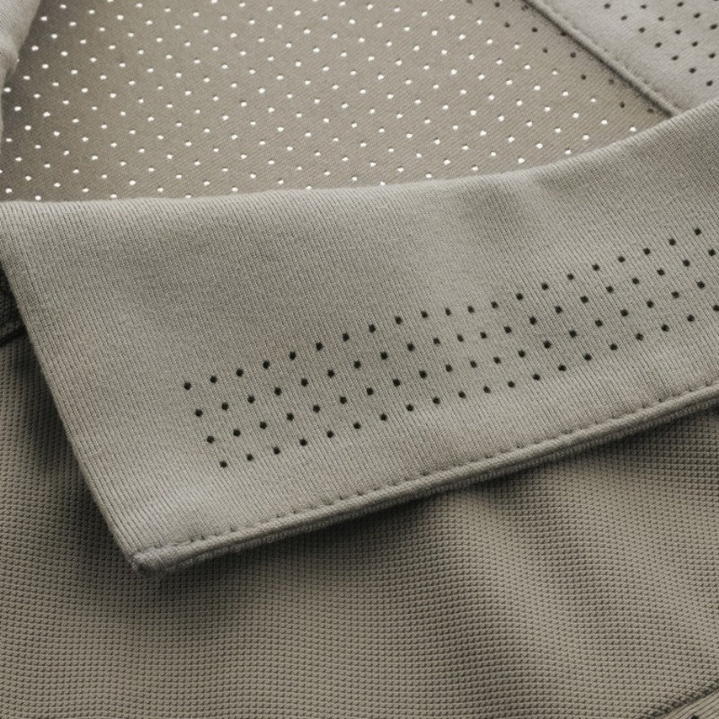 Equithème - Men's short sleeve polo Eric taupe | - Ohlala