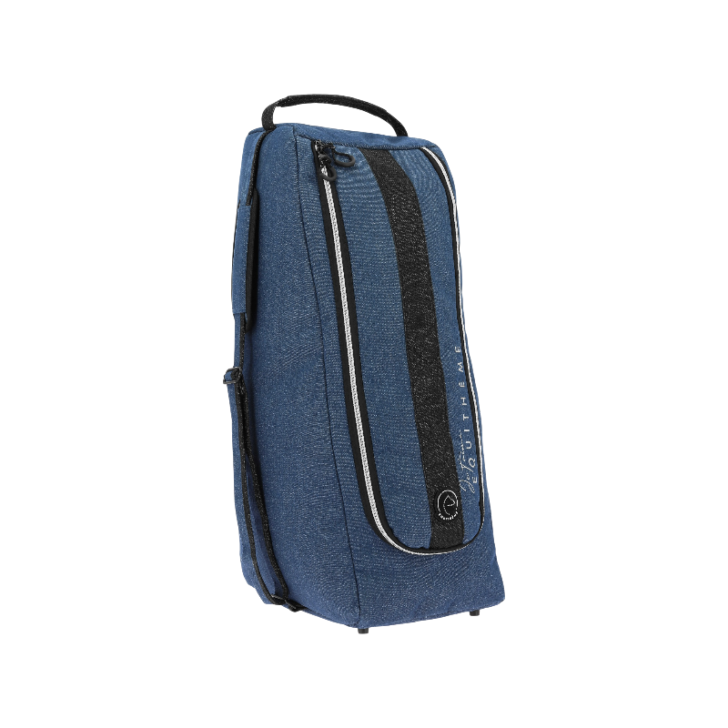 Equithème - Bolsa para botas Je T'aime Denim