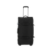 Equithème - Urban rolling travel bag with handles black | - Ohlala