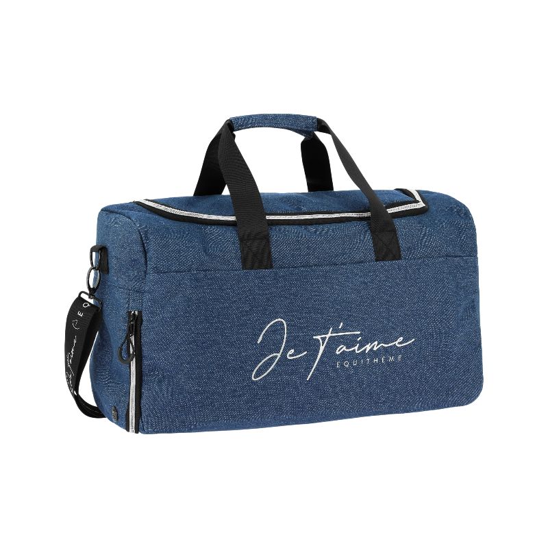 Equithème - Je T'aime Denim Weekend Bag
