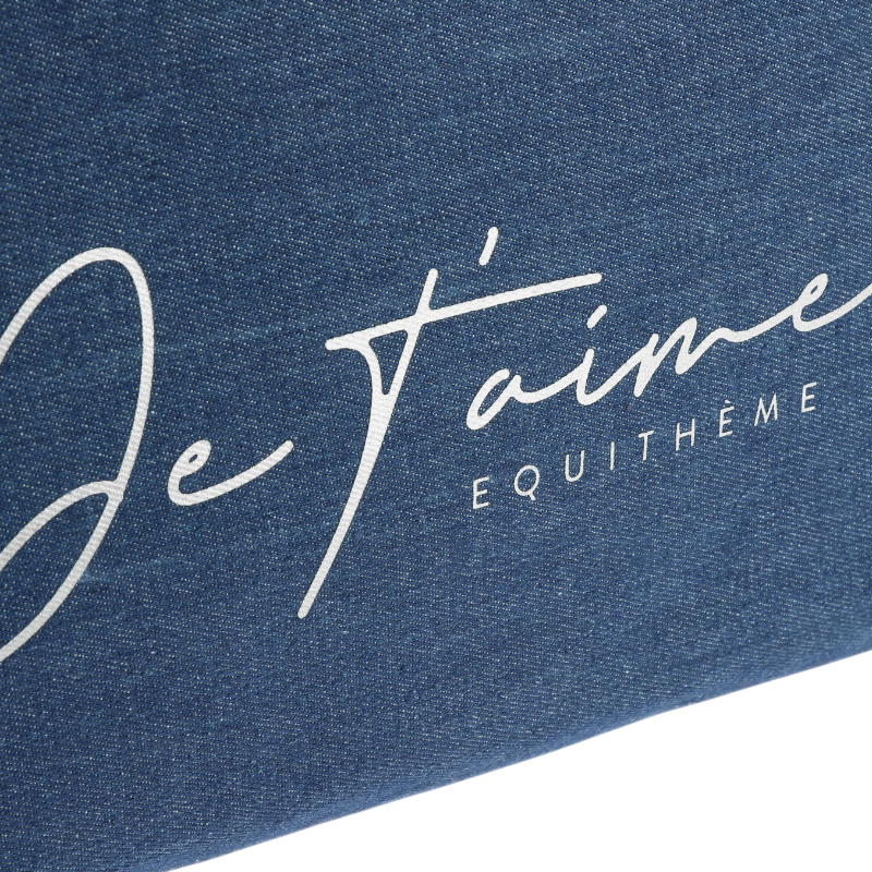 Equithème - Je T'aime Denim Weekend Bag