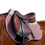 Equithème - Dinard Dusty Pink Saddle Pad | - Ohlala